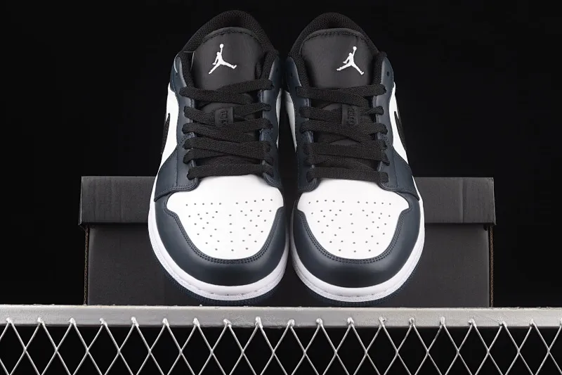 All categories Air Jordan Jordan series basketball shoes Air Jordan 1 Low Air Jordan 1 Low "Dark Teal" AJ1 Qiao 1 Qinglan low-top cultural and leisure sports sneakers 553558-411